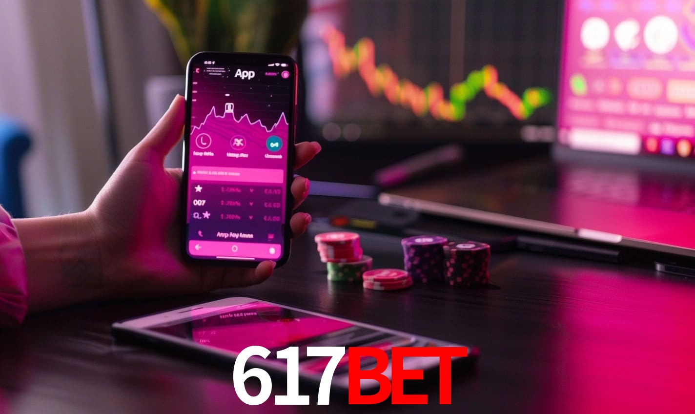 Comparação APP mobile vs versão web da 617bet